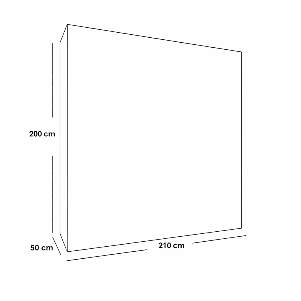 Melamine Blockboard ( كونتر ميلامين ) Bedroom -5 Pieces