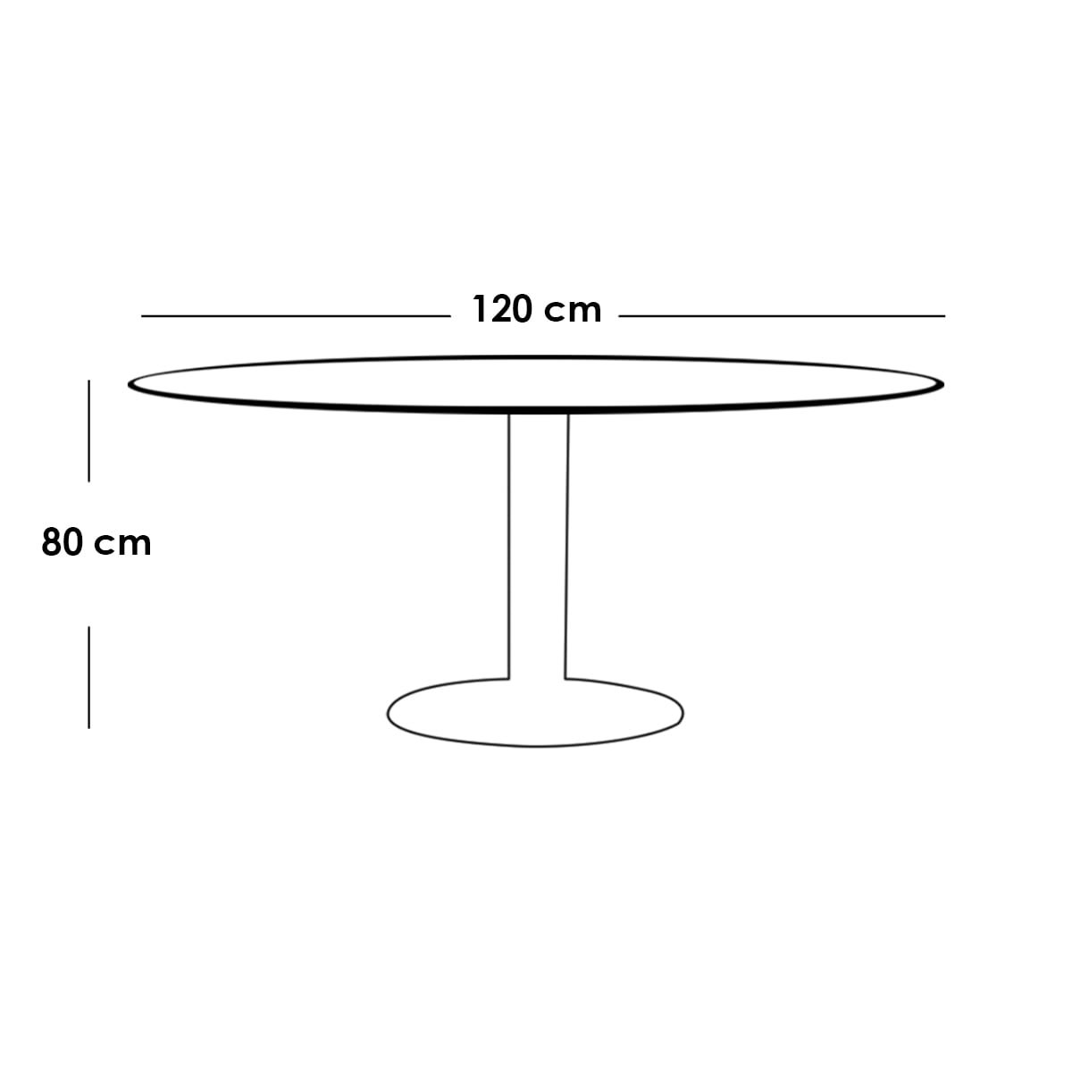 Beech Wood Dining Room 5 Pieces - Brown and Beige