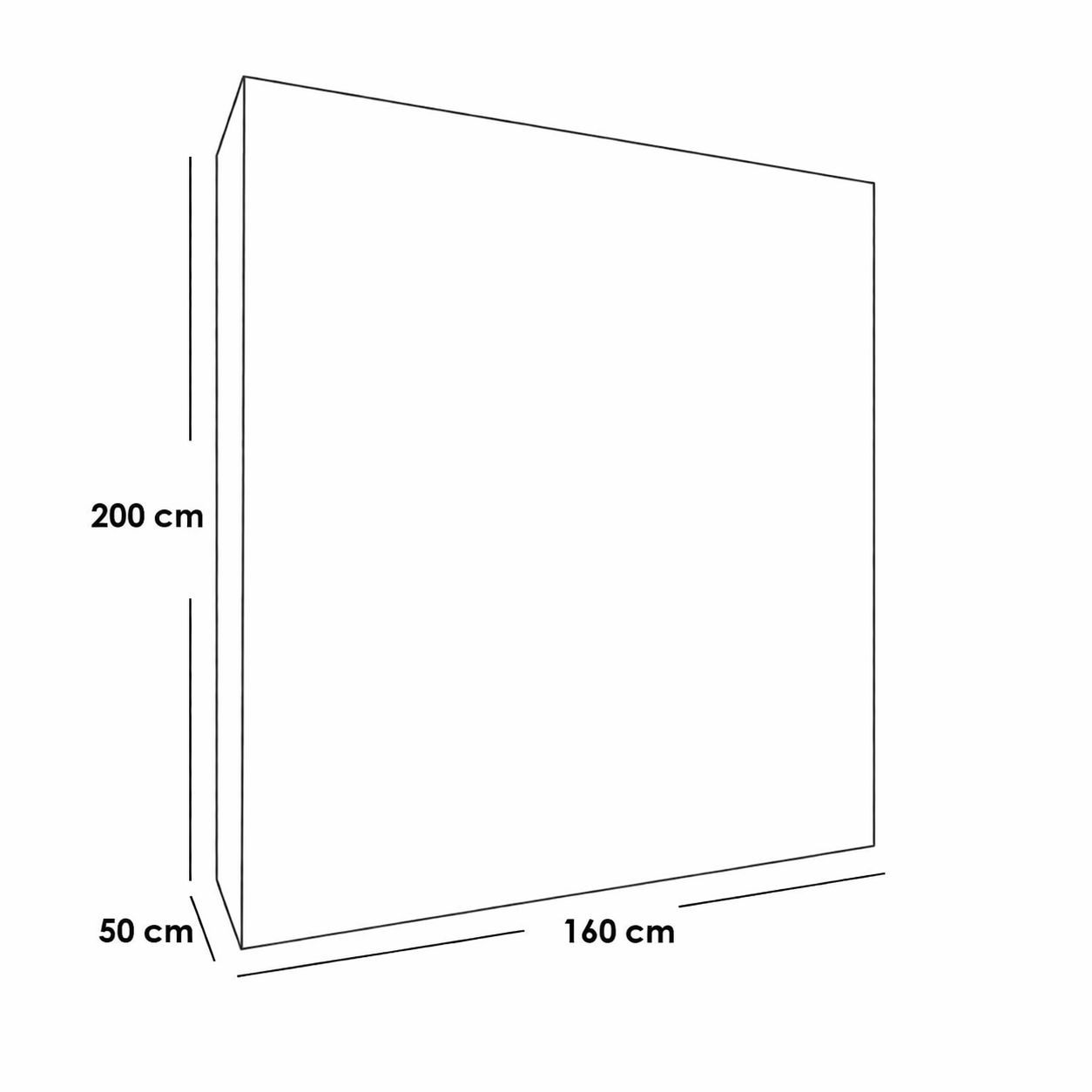 Teen Modern Bedroom Set –  2 Bed & Wardrobe -White & Beige - 4 Pieces