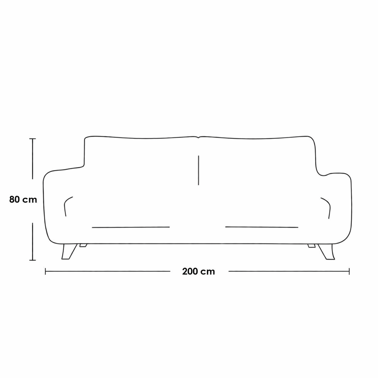 Modern Sofa Set – Black & Beige Velvet | Beech Wood  | 3+2 Seater + Armchair