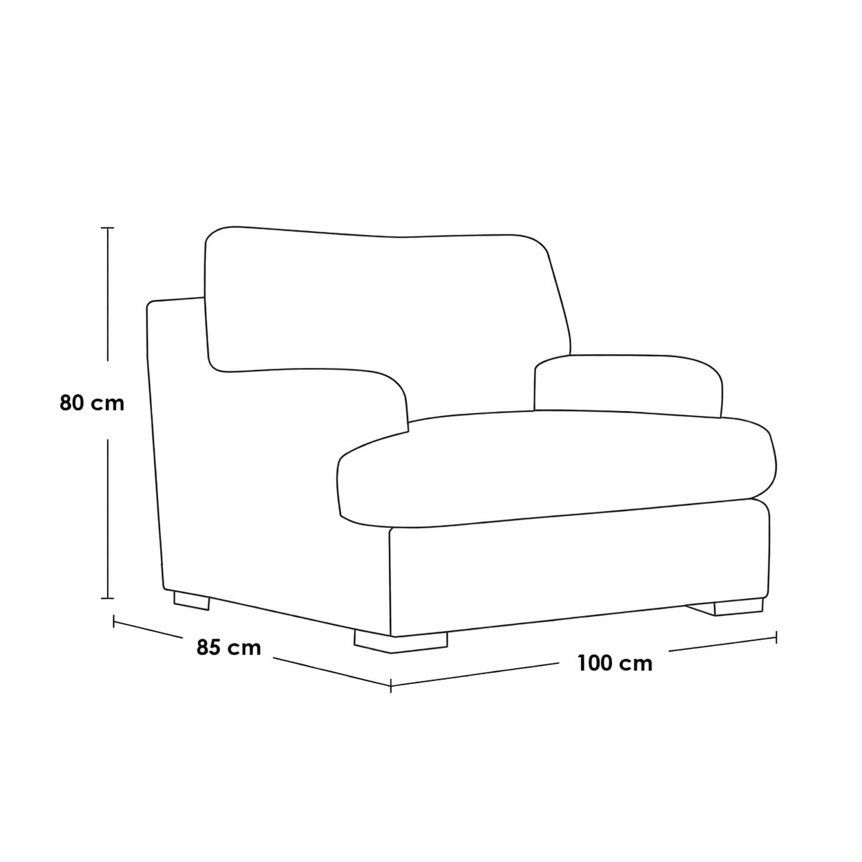 Modern Living Room Sofa Set – Beige Velvet | Beech Wood Frame | 3+2 Seater + Armchair