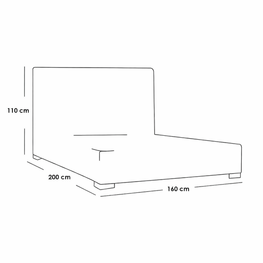 Melamine Blockboard ( كونتر ميلامين )  Bedroom Set 5 Pieces