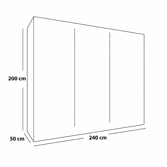 Melamine Blockboard ( كونتر ميلامين )  Bedroom Set 5 Pieces