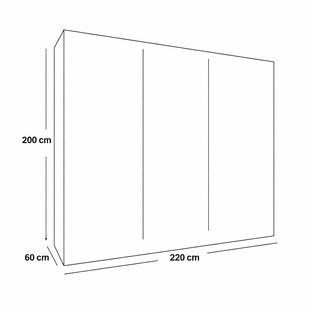 Melamine Blockboard ( كونتر ميلامين )  Bedroom Set 5 Pieces