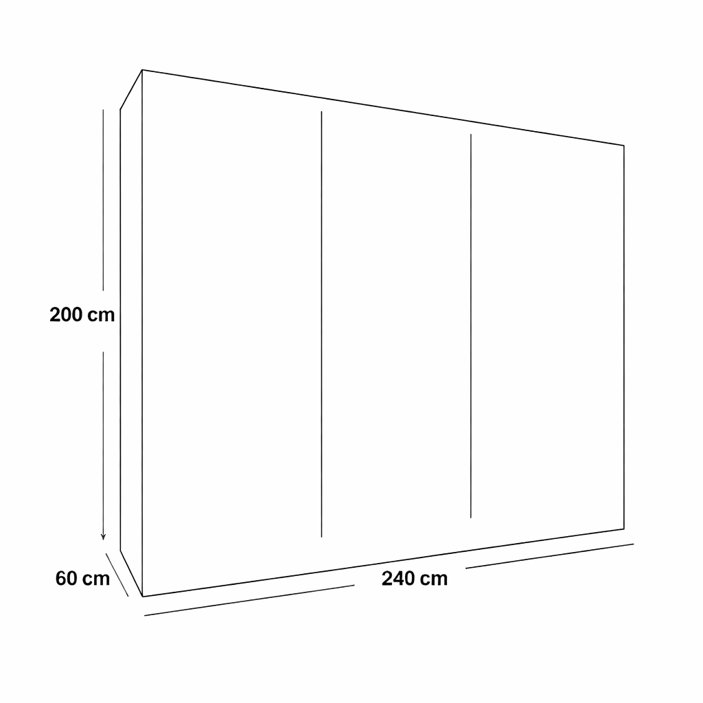 Melamine Blockboard ( كونتر ميلامين )  Bedroom Set 5 Pieces
