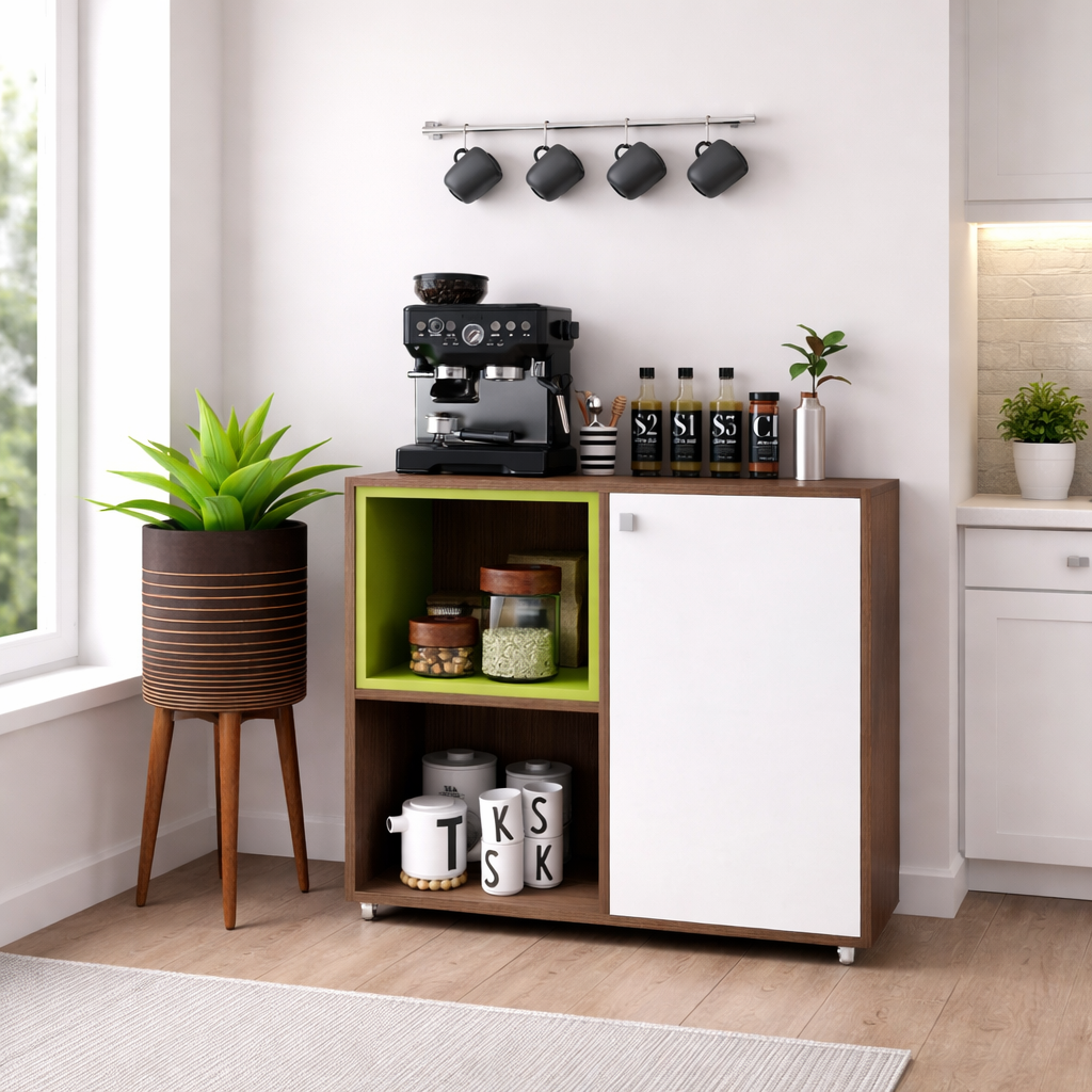 Coffee Corner - MDF Wood 86x40x86