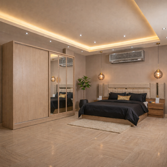 Melamine Blockboard ( كونتر ميلامين )  Bedroom- Multi Color -5 Pieces