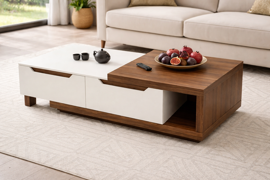 Coffee Table Multi Color - MDF - 100x50x35