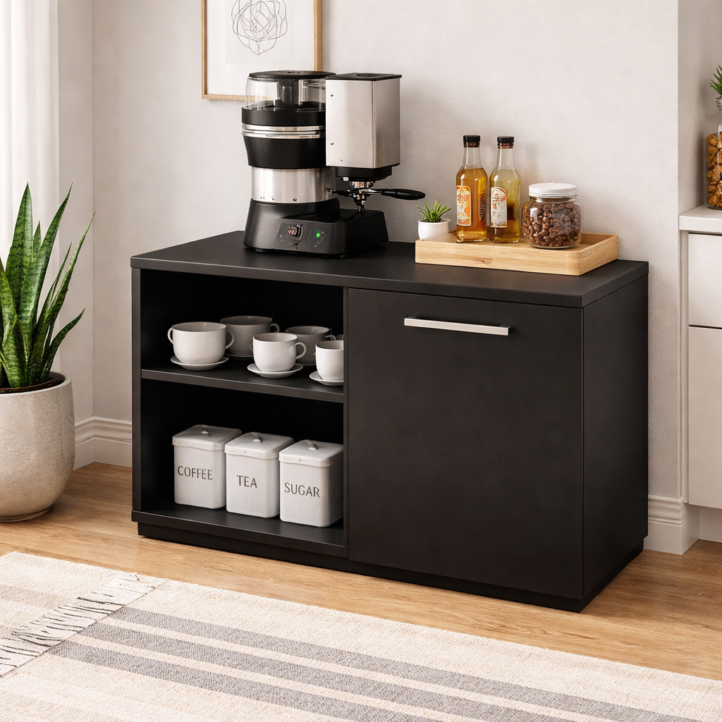 Coffee Corner - MDF Wood - Multi Color - 80x70x30 cm