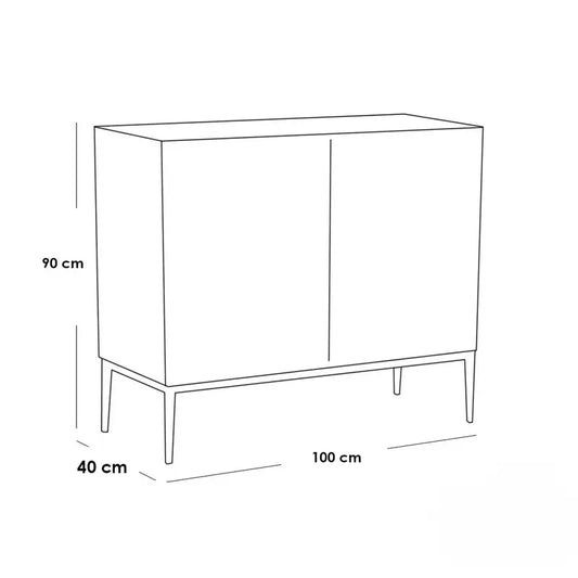 Shoe Rack MDF Wood 40x100x90 cm